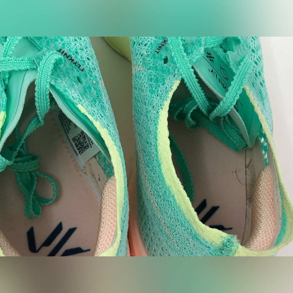 Nike ZoomX Women’s Vaporfly Next 3% Carbon Plated Racing Shoes - Size 9.5 No Box - Picture 4 of 15